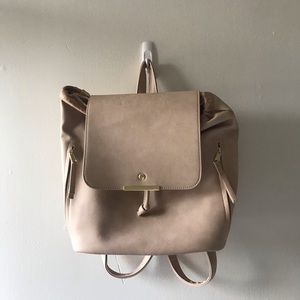Brand new beige backpack!